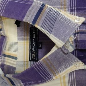 Roper Men's Western Shirt XXL